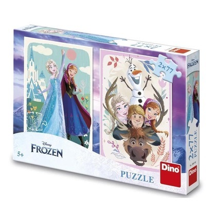 Puzzle Kraina Lodu Puzzle Anna i Elsa 2x77el