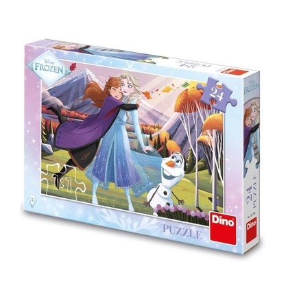 Puzzle Kraina Lodu Siostry w objęciach 24el