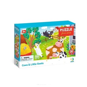 Puzzle Krowy i kozy 30el
