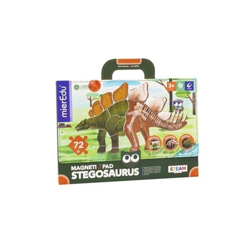 Puzzle magnetyczna podkładka  Stegozaur