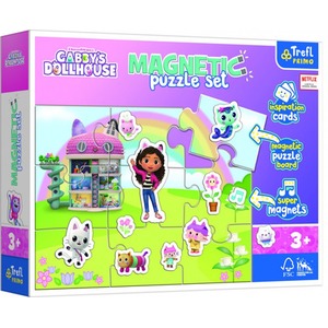 Puzzle magnetyczne Świat Gabi Gabbys Dollhouse