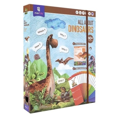 Puzzle magnetyczne Wszystko o dinozaurach mierEdu