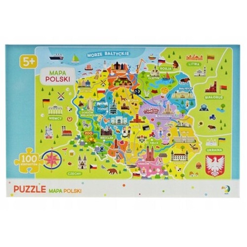 Puzzle Mapa Polski