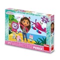Puzzle maxi XL Koci Domek Gabi Podróżnicy 100el