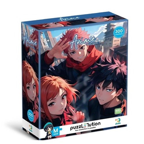 Puzzle Medium-M 300 Anime. Duch drużyny