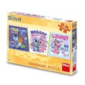 Puzzle panoramiczne Disney Stitch Relaks 150el