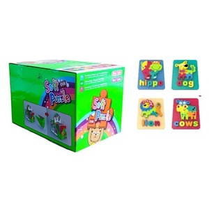 Puzzle piankowe 3D (12szt)