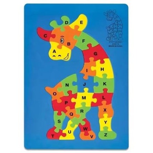 Puzzle piankowe Żyrafa