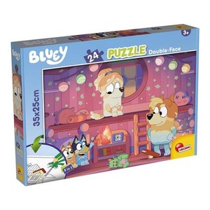 Puzzle podłogowe dwustronne M 24 Bluey Story Time