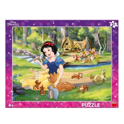 Puzzle ramkowe Królewna Śnieżka 40el
