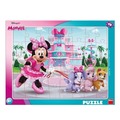 Puzzle ramkowe Myszka Minnie i pieski 40el