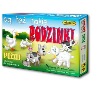 Puzzle Są też takie rodzinki ADAMIGO 