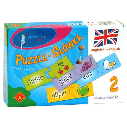 Puzzle - Słówka (angielski - żywność)