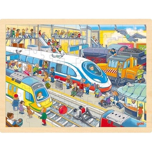 Puzzle Stacja kolejowa Goki
