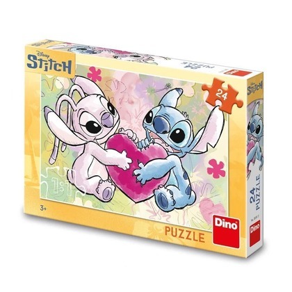 Puzzle Stitch i Angel Historia miłosna 24el