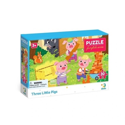 Puzzle Trzy małe świnki 30el