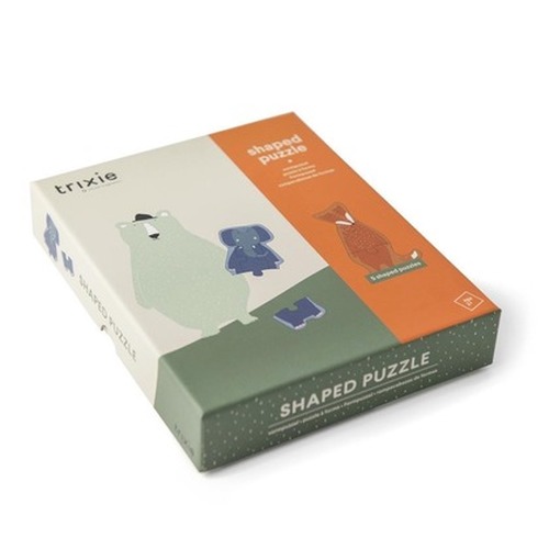 Puzzle w kształcie zwierzątek