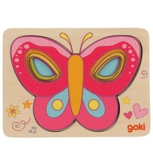 Puzzle warstwowe Motyl