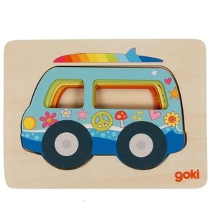 Puzzle warstwowe Samochód