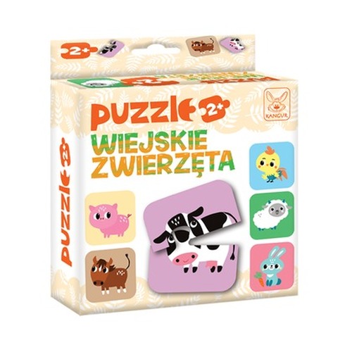 Puzzle Wiejskie Zwierzęta