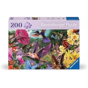 Puzzle XL 200 Kwiaty i motyle