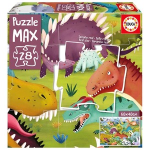 Puzzle XL 28 el. Dinozaury