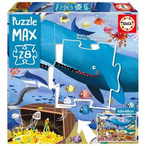 Puzzle XL 28 el. Podwodne zwierzęta