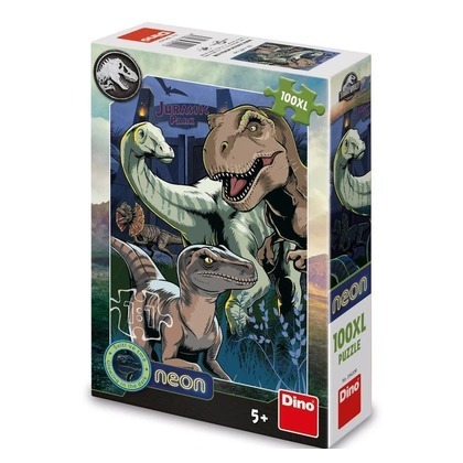 Puzzle XL świecące Jurassic World 100el