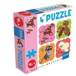 Puzzle z Jamnikiem 4 puzle 4 elementy