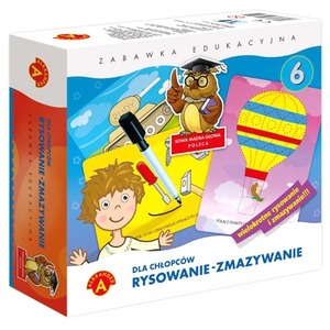 Rysowanie - Zmazywanie 6 (dla chłopców)