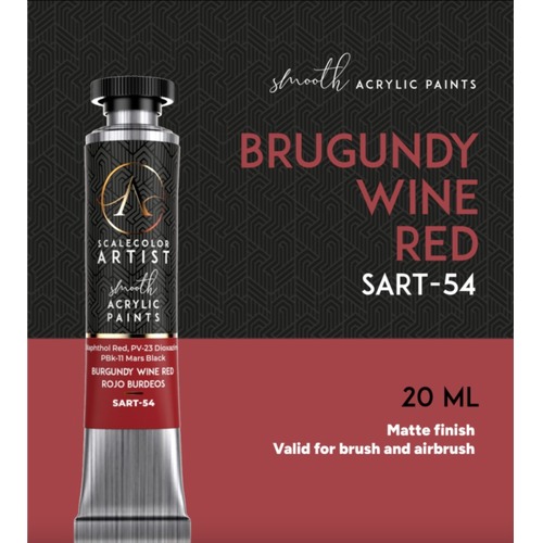 Scale 75: Artist Range - Burgundy Wine Red