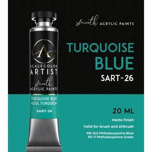 ScaleColor: Art - Turquoise Blue