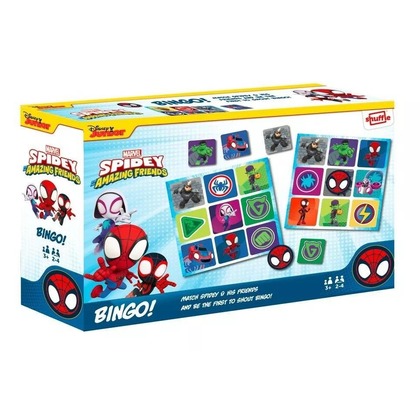 Shuffle Bingo Spidey CARTAMUNDI