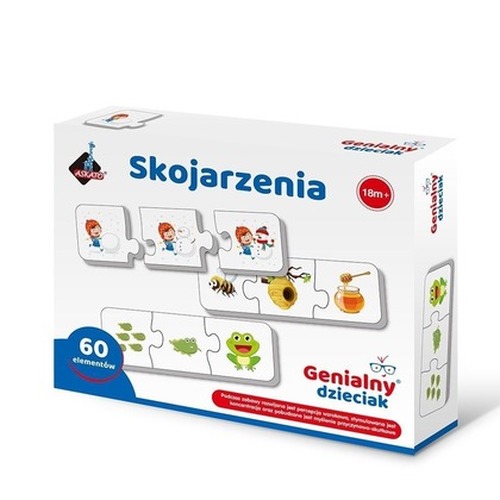 Skojarzenia puzzle 3 elementowe