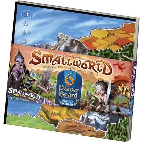 Small World: Plansza na 6 graczy