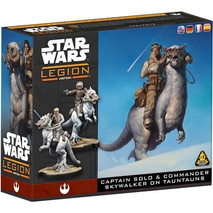 Star Wars Legion 2.0: Captain Solo & Luke Skywalker on Tauntaun