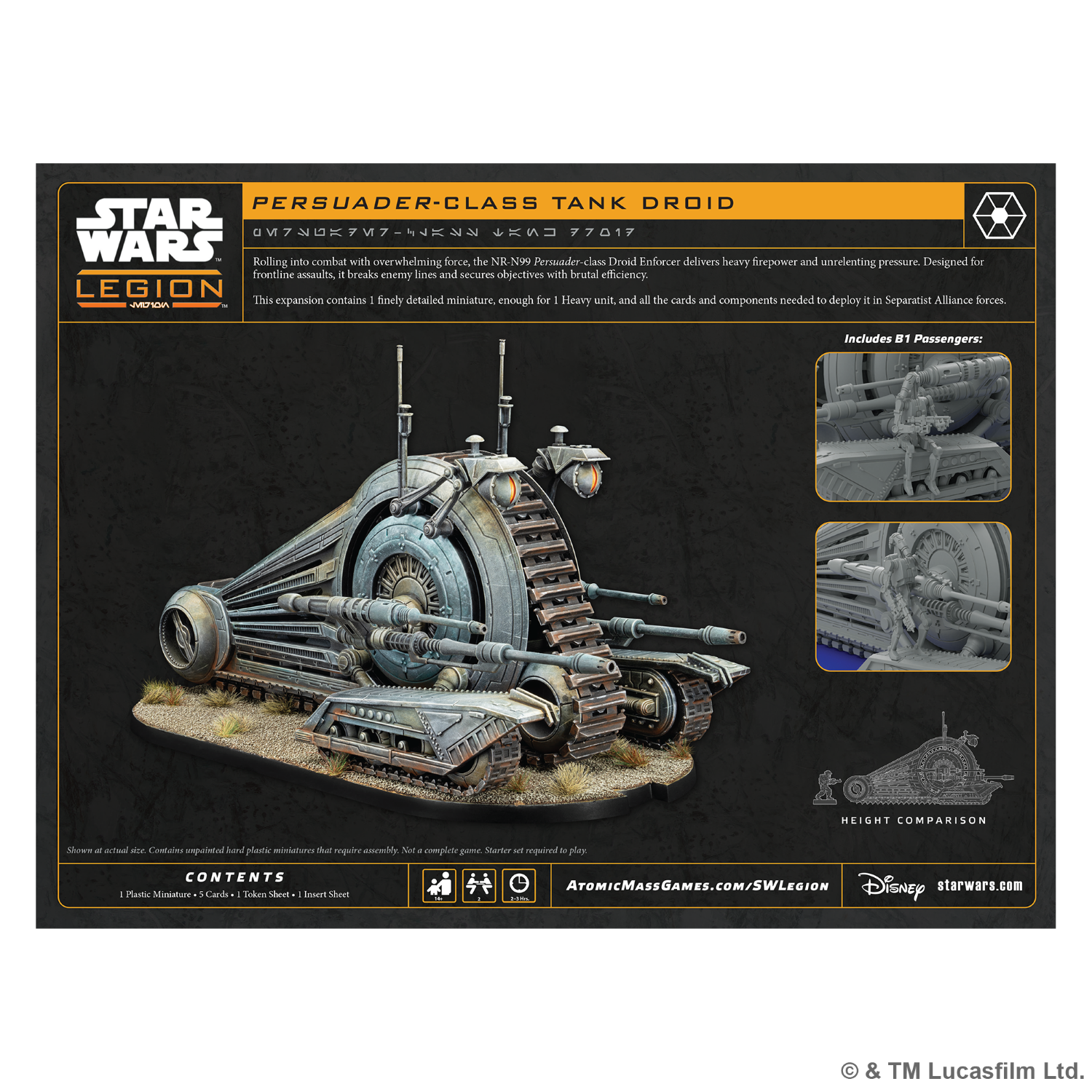 Star Wars: Legion 2.0 - NR-N99 Persuader Droid