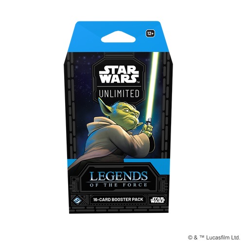 Star Wars: Unlimited Card Game - Legends of the Force - Sleeved Booster