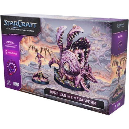 StarCraft: Kerrigan & Omega Worm - Zerg - Hero Expansion Set