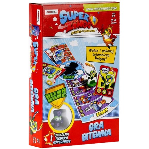 Super Zings: Rivals of Kaboom - Gra bitewna (czerwona)