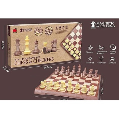 Szachy i warcaby magnetyczne