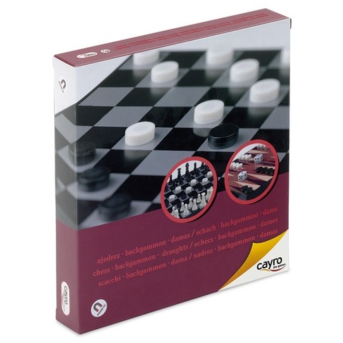 Szachy/Warcaby/Backgammon (wersja magnetyczna)