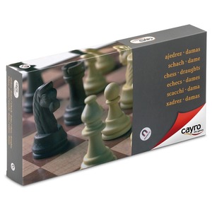 Szachy/Warcaby duże 32 cm (wersja magnetyczna)