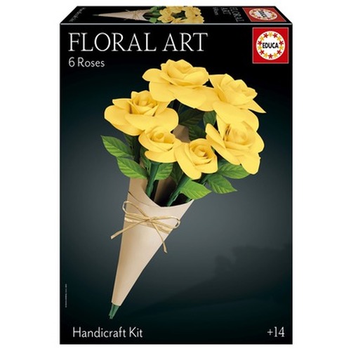 Sztuka kwiatowa - Bukiet żółtych róż