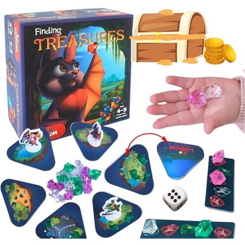 Szukanie skarbu gra planszowa