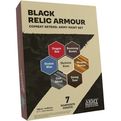 The Army Painter: Combat Se7ens - Black Relic Armour