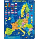 Układanka Unia Europejska - Mapa, Flagi