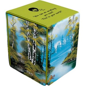 Ultra Pro: Alcove Flip Deck Box - Bob Ross - Lakeside Path