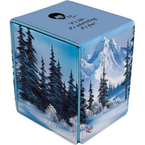 Ultra Pro: Alcove Flip Deck Box - Bob Ross - Winter Paradise
