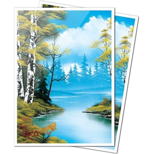 Ultra-Pro: Apex Deck Protector Sleeves - Bob Ross - Lakeside Path